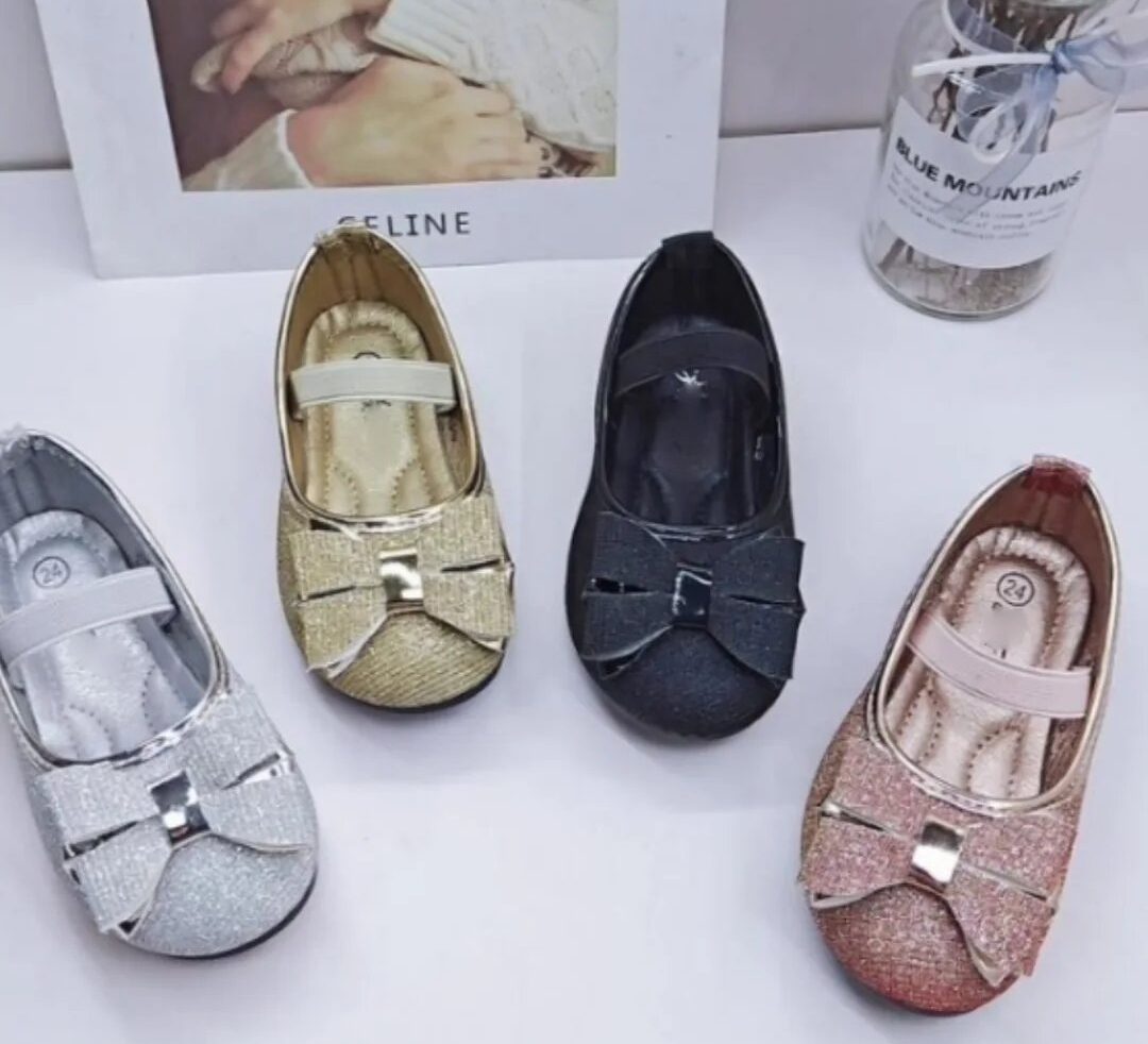 Glitter Kiddies Pumps